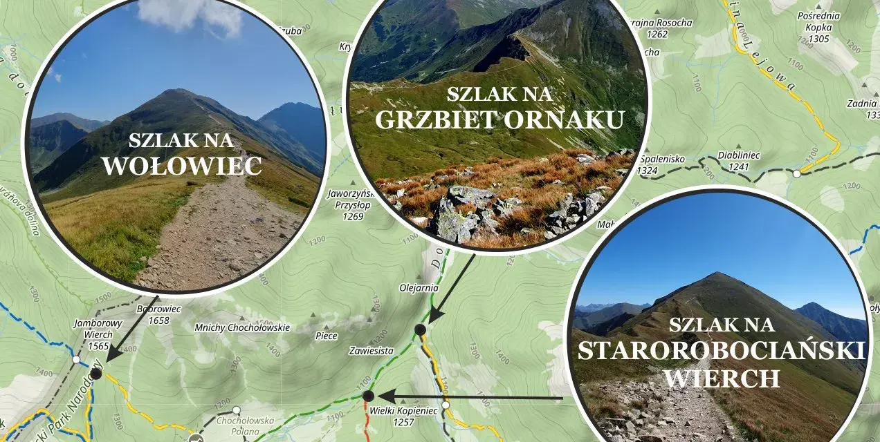 Starorobociański Wierch: Który szlak łatwiejszy? Porównanie tras!