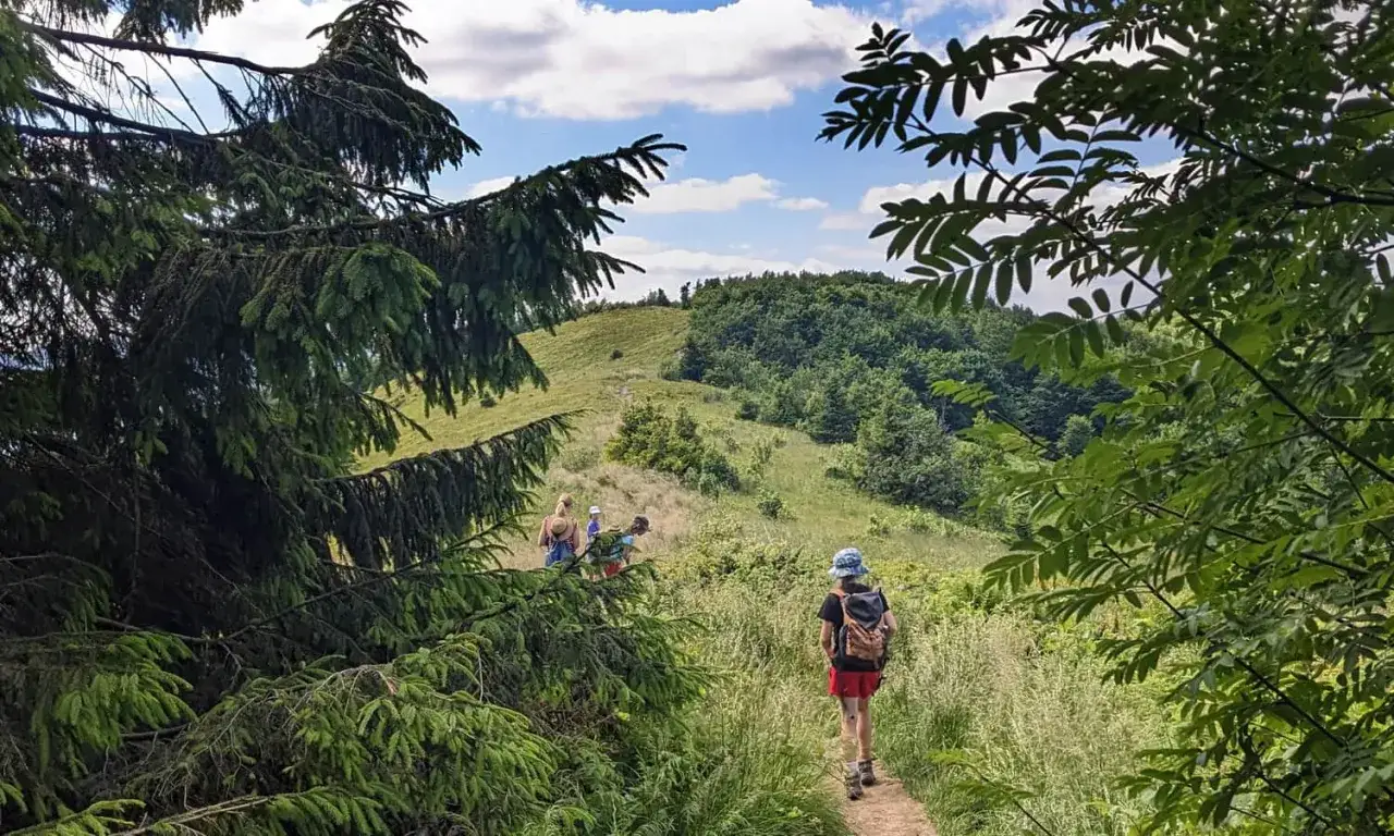 Bieszczady szlaki dla dzieci łatwe rodzinne