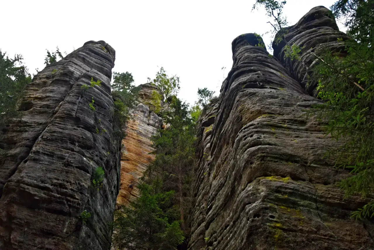 Adršpach Teplickie Skały panorama