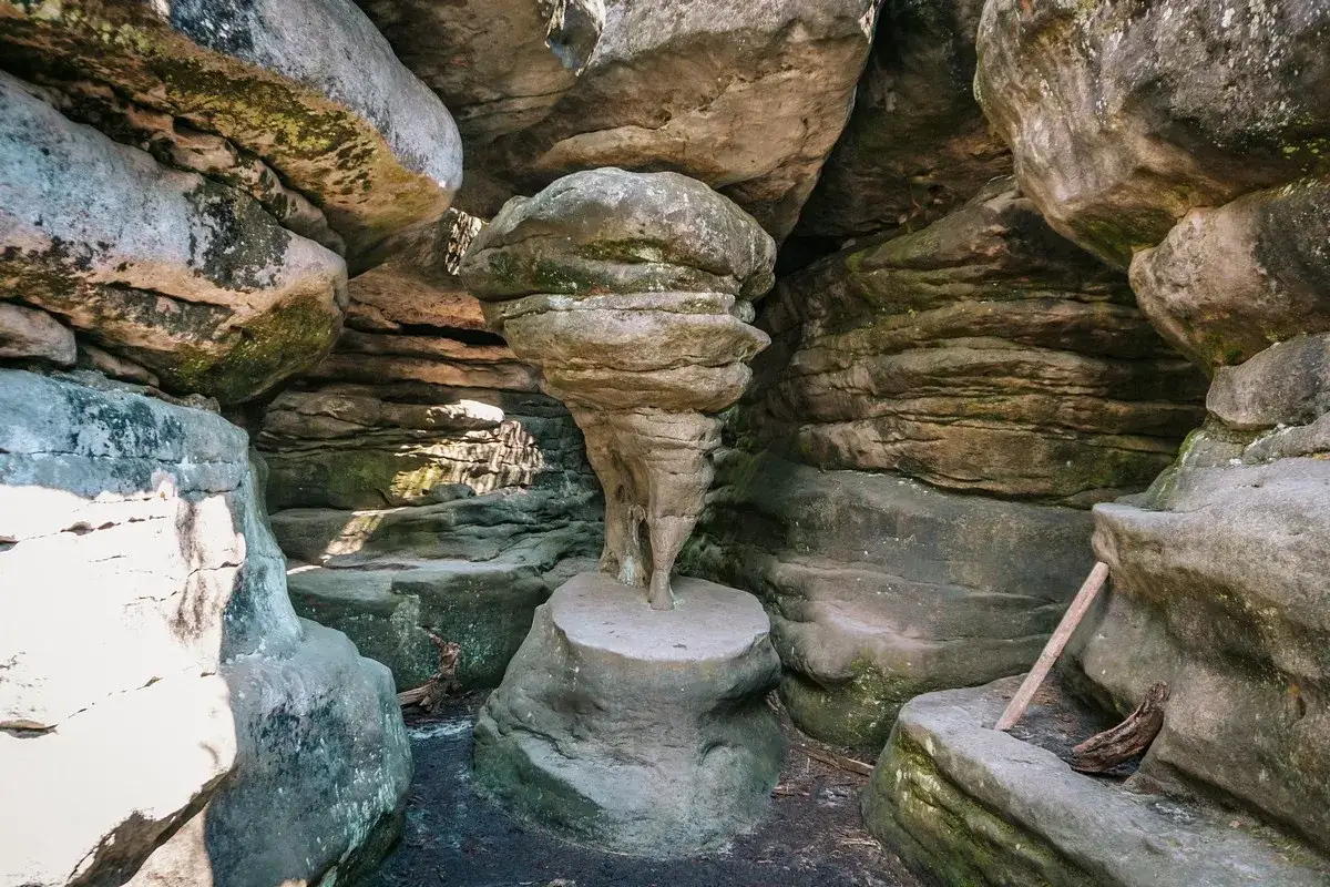 Góry Stołowe labirynt skalny dzieci